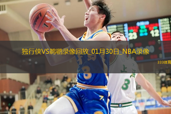 2025年1月30日NBA常规赛独行侠vs鹈鹕